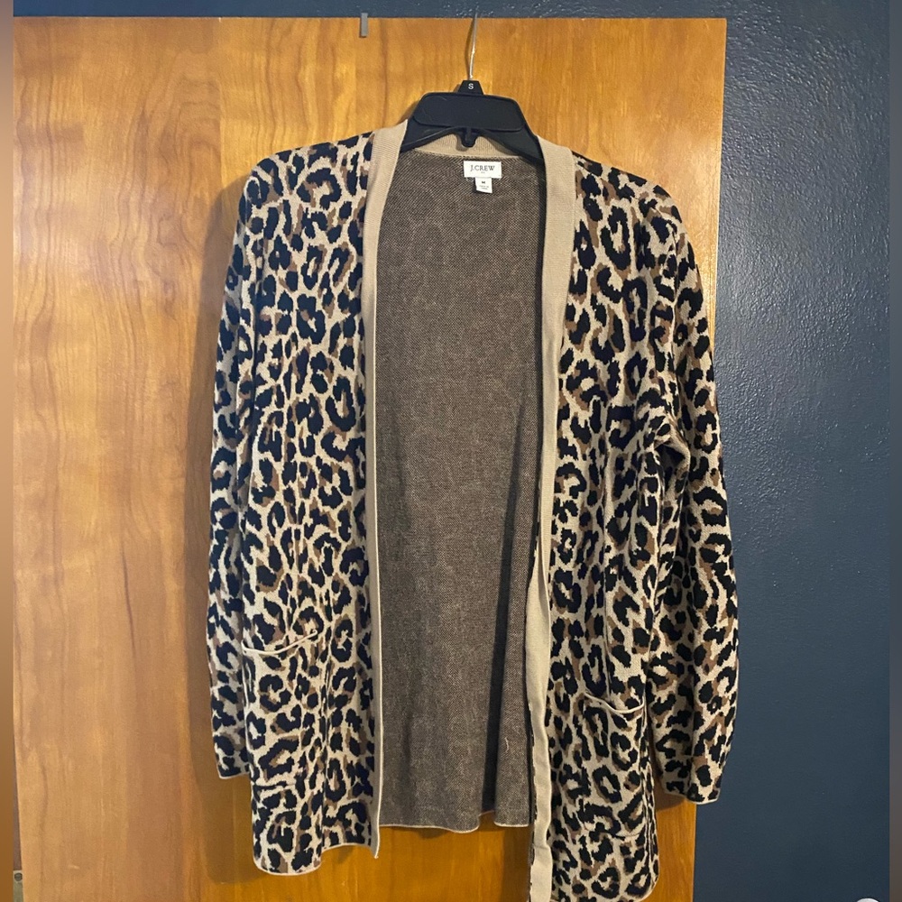 Leopard cardigan!!!